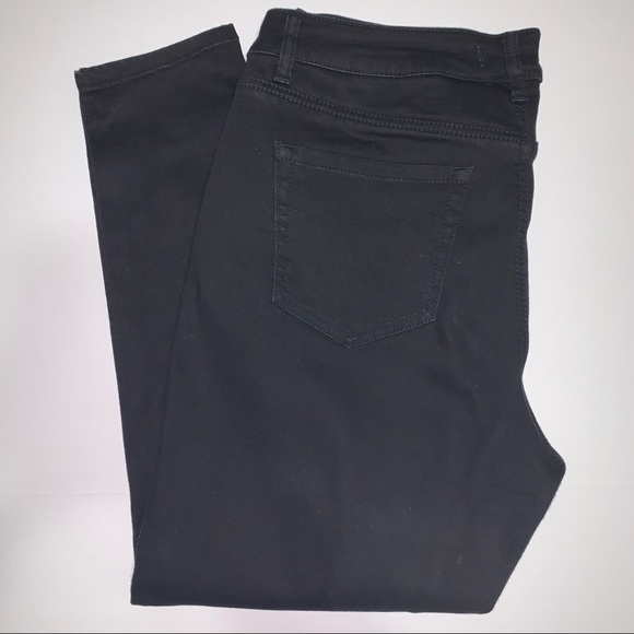 Lane Bryant Denim - Lane Bryant Black Skinny Super Stretch Jeans sz 16